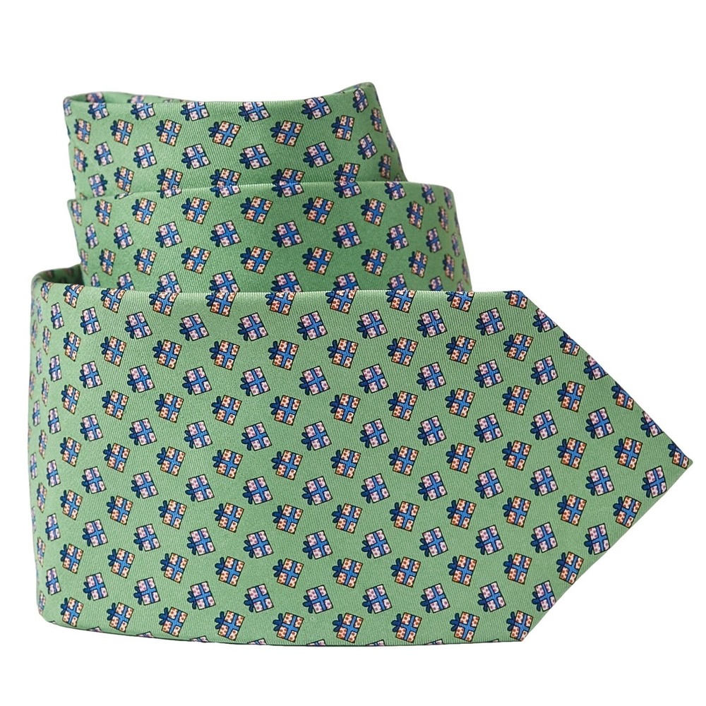 Jos A Bank Miracle Collection Mens 100%‎ Silk Necktie Gift Boxes Green/Pink/Blue